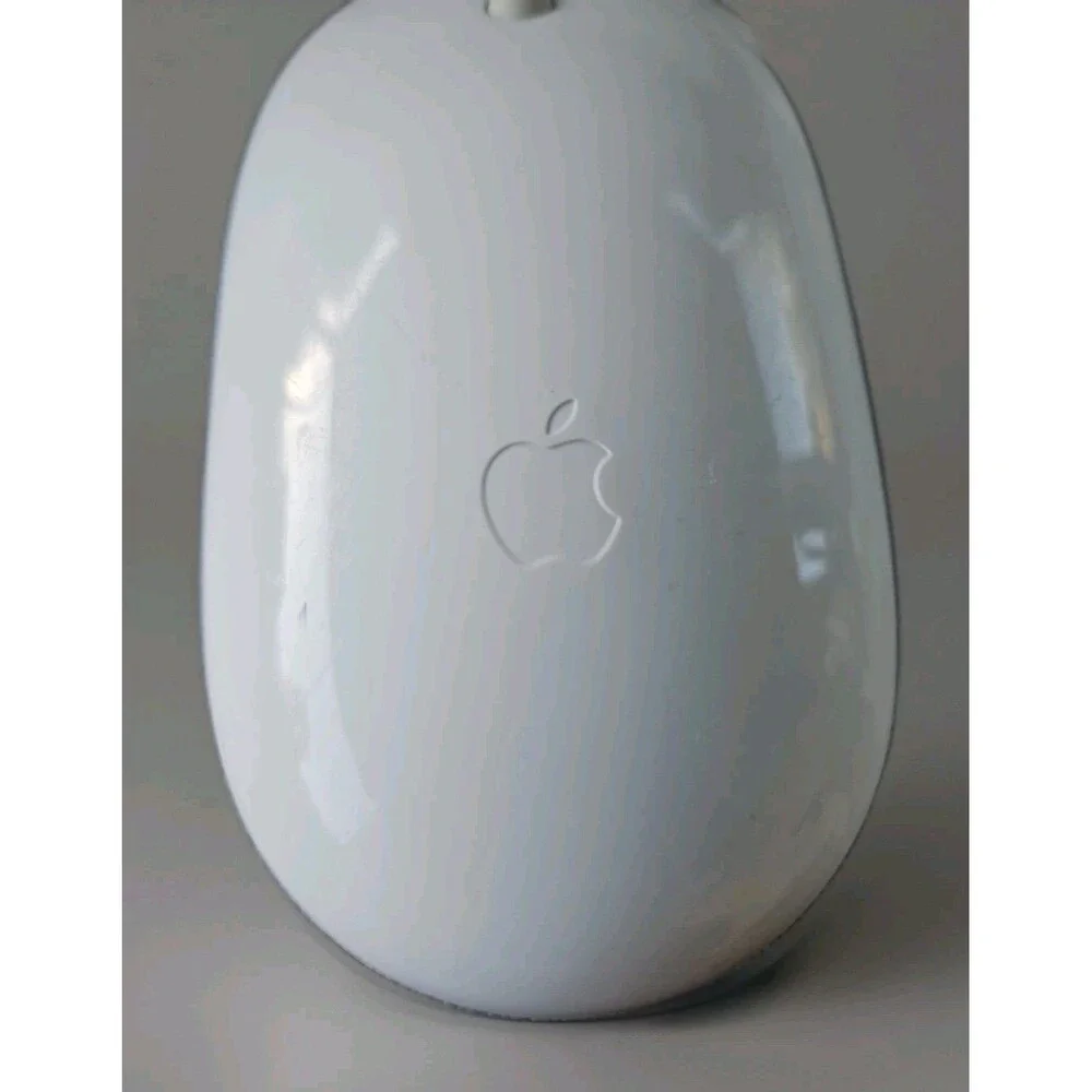 Genuine Apple A1152 Wired USB Mouse White Tested Working Original